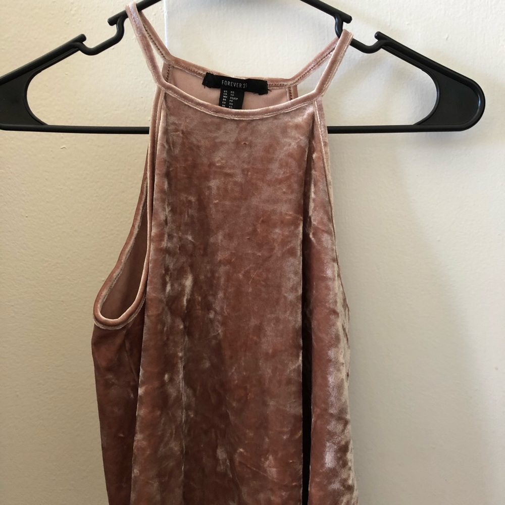 Velvet tank